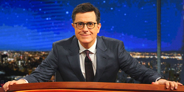 Comedian Stephen Colbert of the Late Show