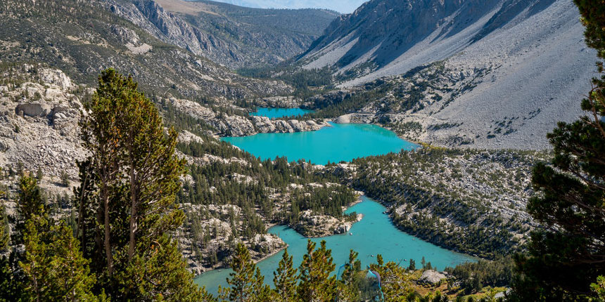 Palisade Glacier in the Sierra Nevada